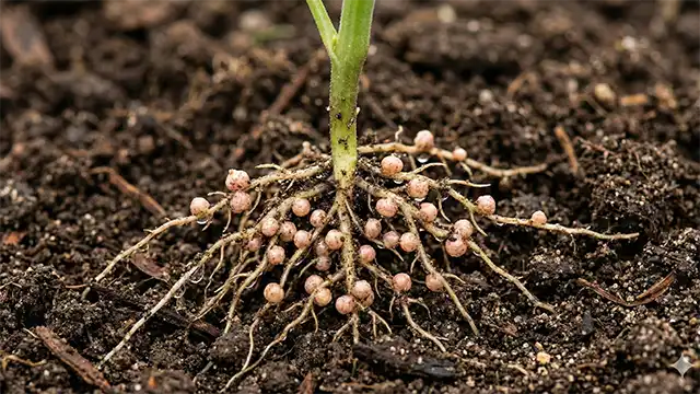 Vinohrad s trvalým vegetačným krytom a biologickou fixáciou dusíka