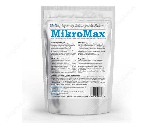MIKROMAX - Wasserlösliche Mischung von Mikronährstoffen in Chelatform