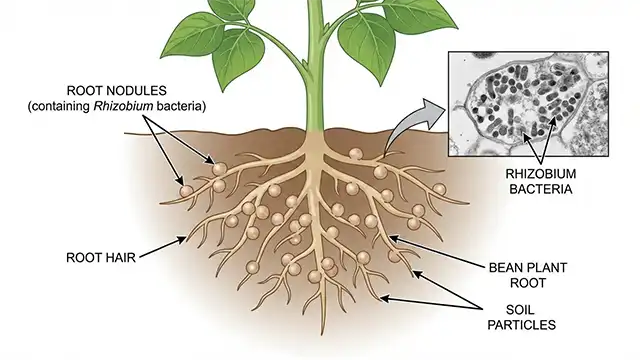 Pôdne baktérie Azotobacter fungujú ako prírodné biologické hnojivo